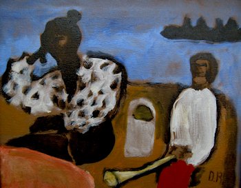 Passenger with a Horn